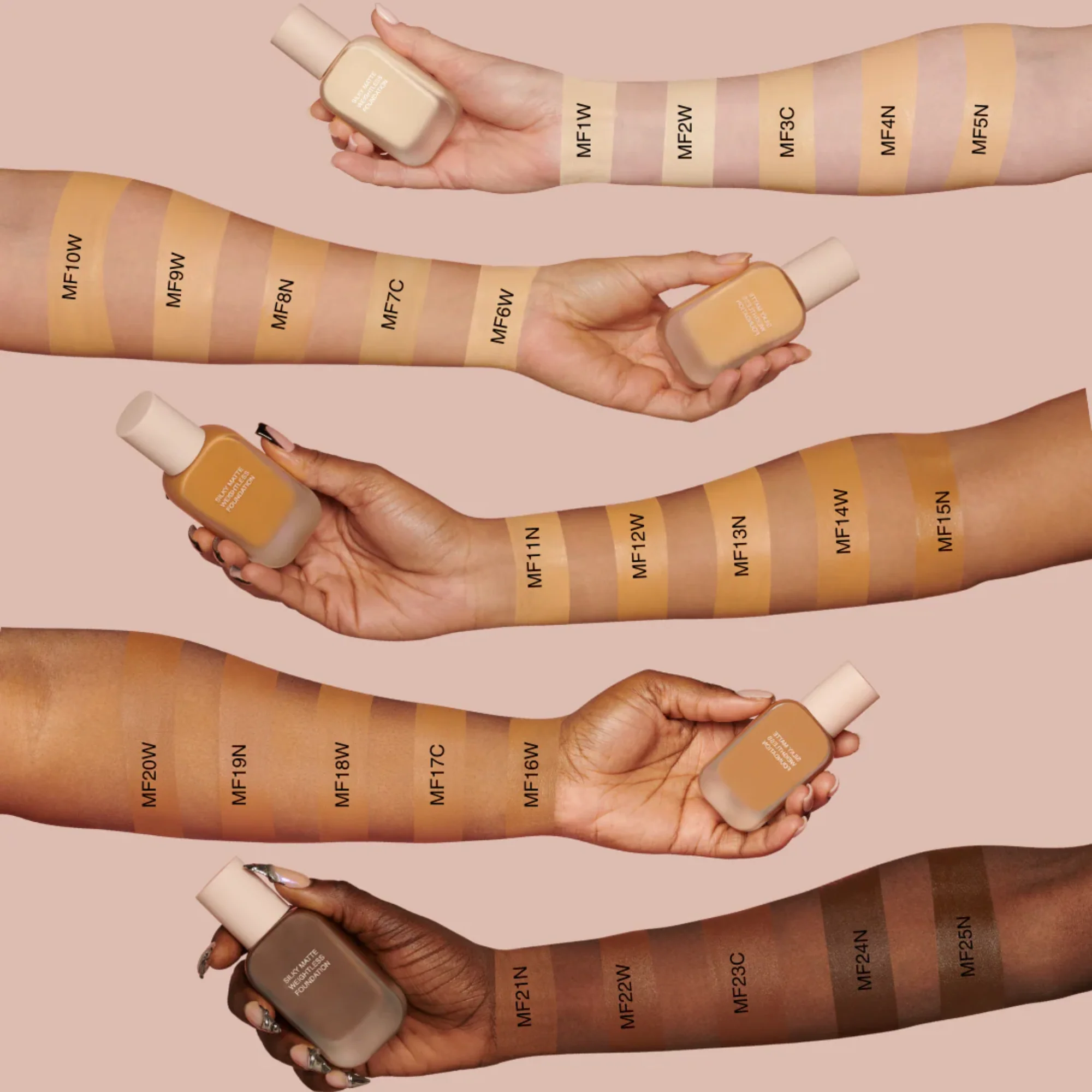 HNB Cosmetics - Silky Matte Weightless Foundation - Image 3