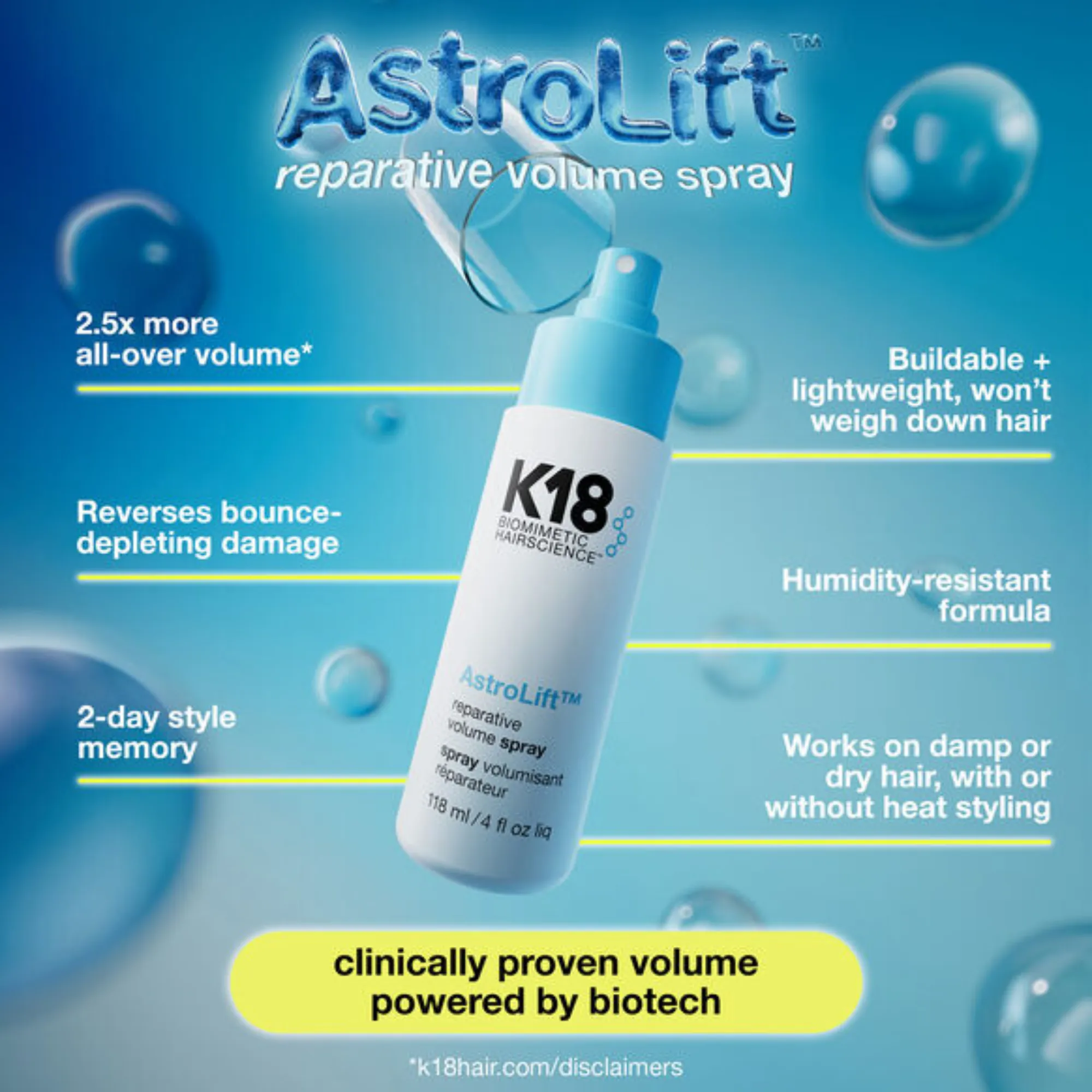 K18 - Astrolift - 118ml - Image 3