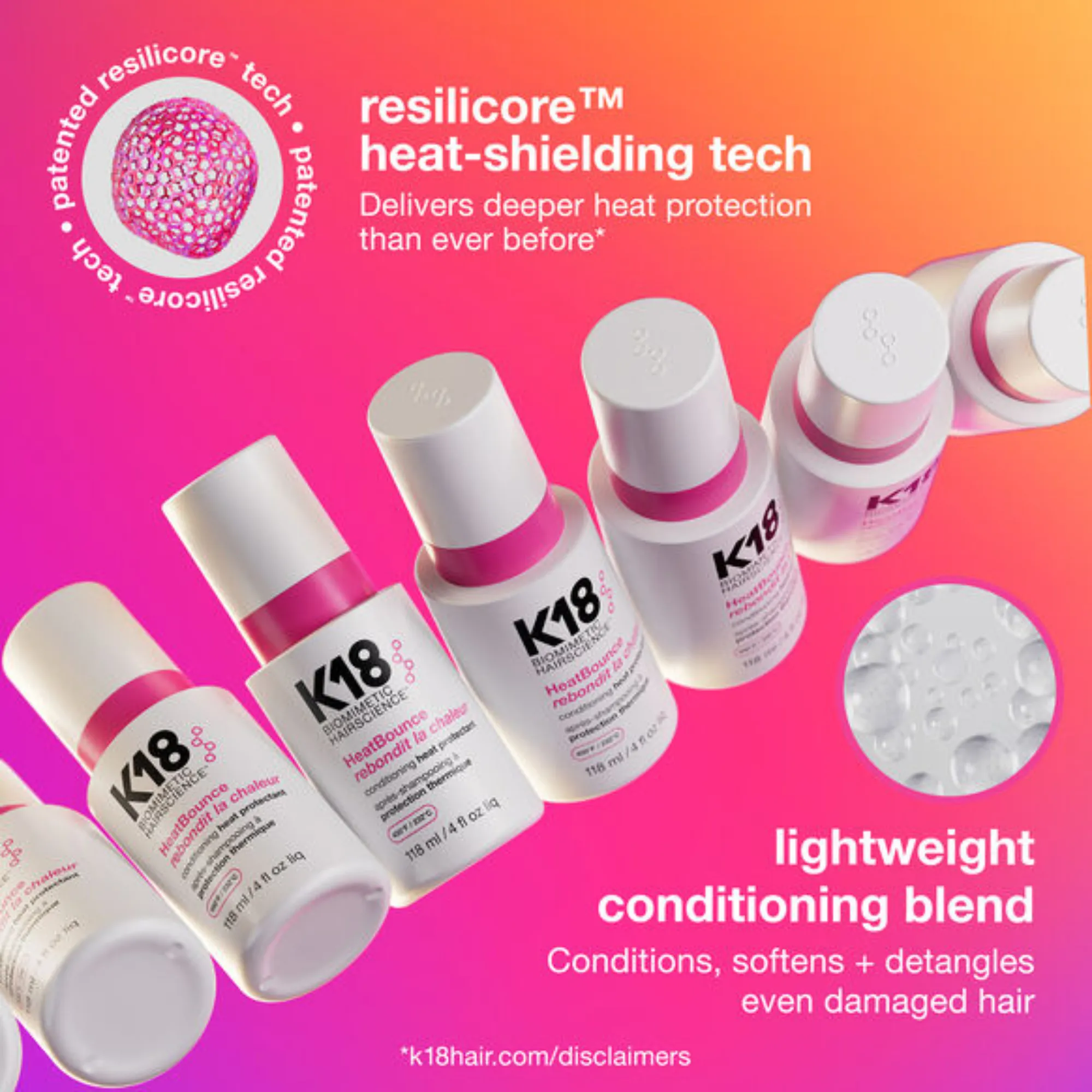K18 - HeatBounce Conditioning Heat Protectant - 118ml - Image 3