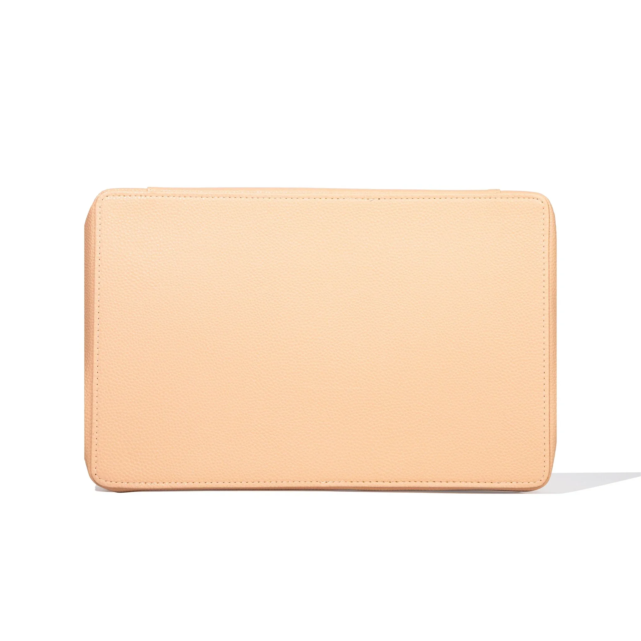 Mrs Glam - Luxurious Peach Makeup Bag - Image 3