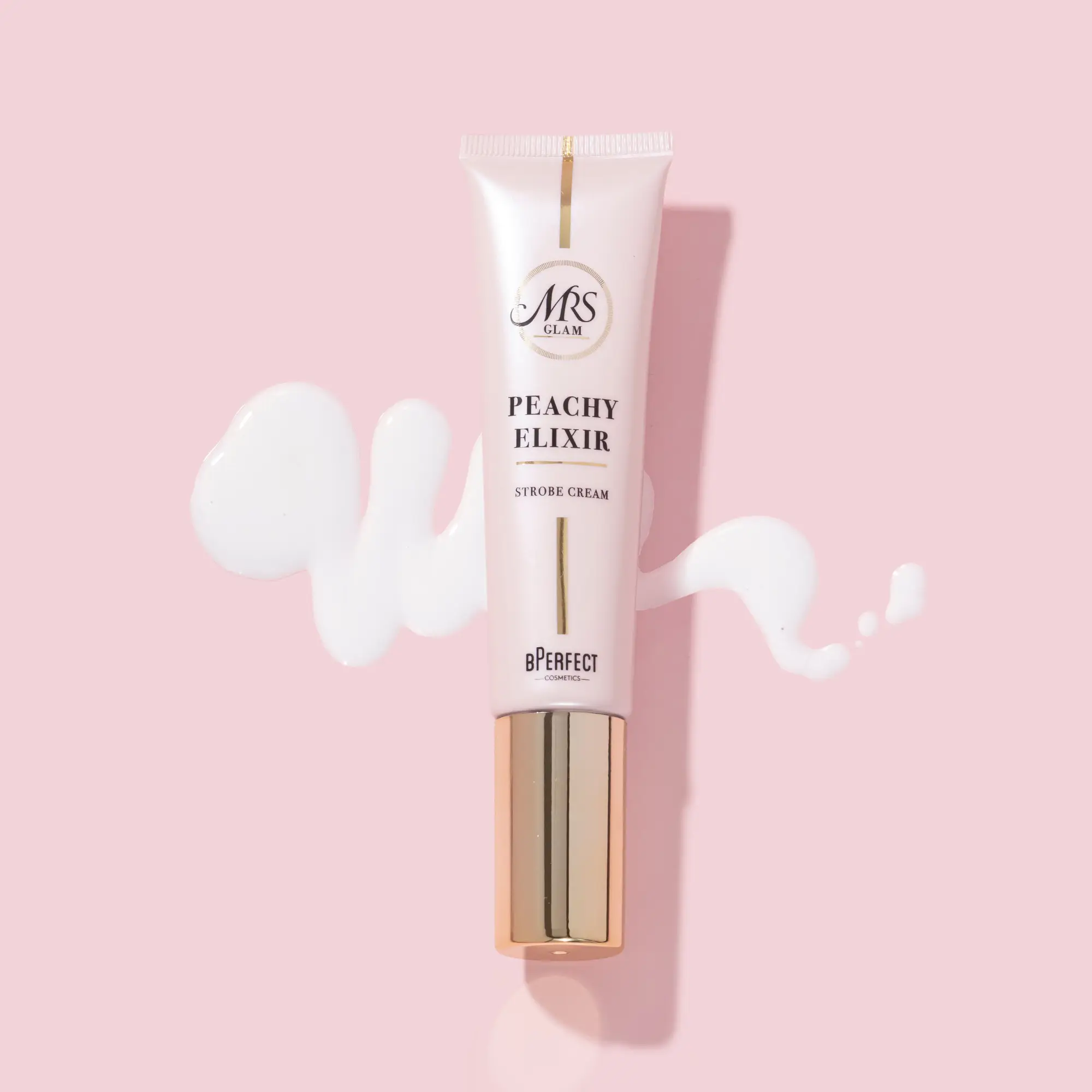 Mrs Glam - Peachy Elixir Strobe Cream - Image 2