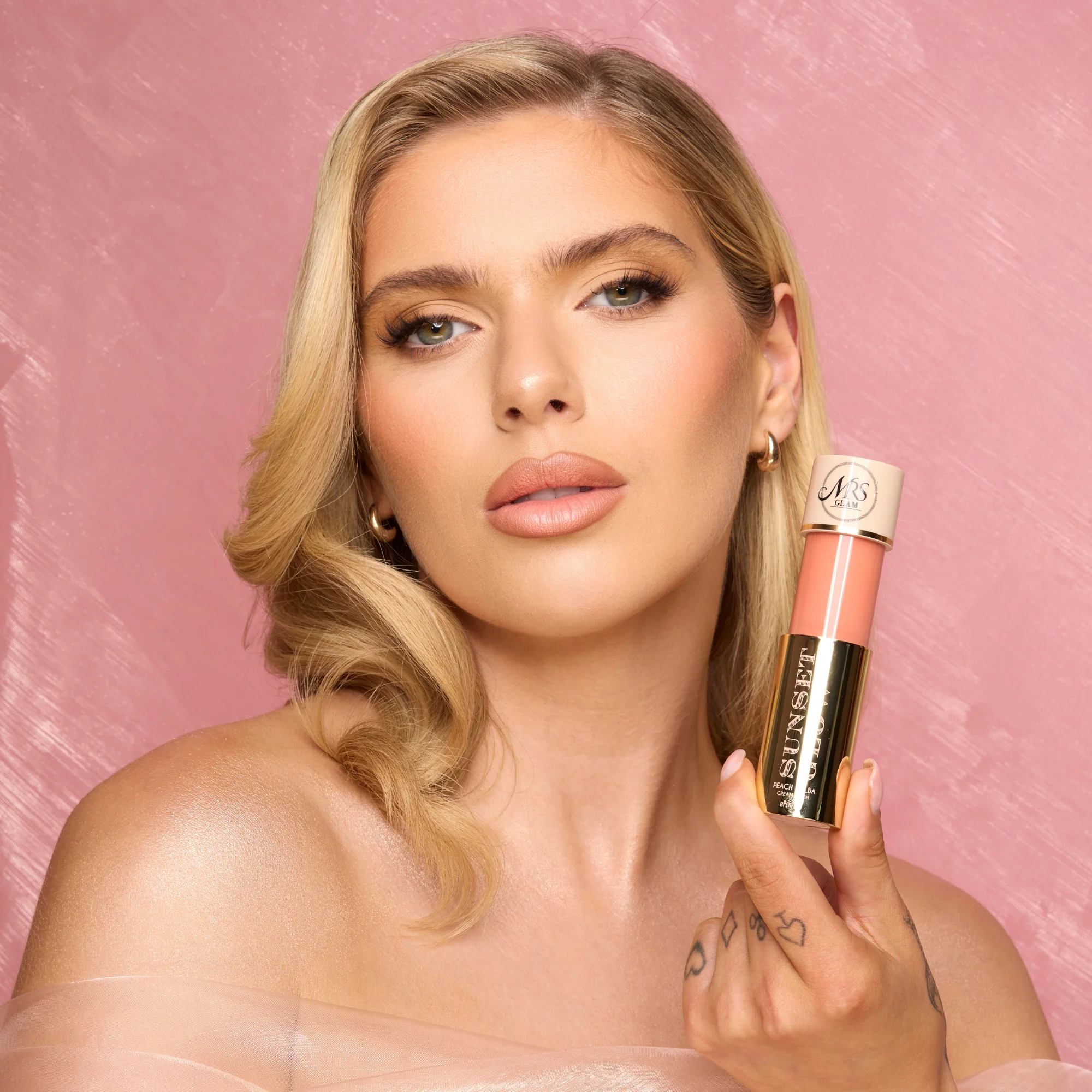 Mrs Glam - Sunset Glow Cream Blush - Image 6