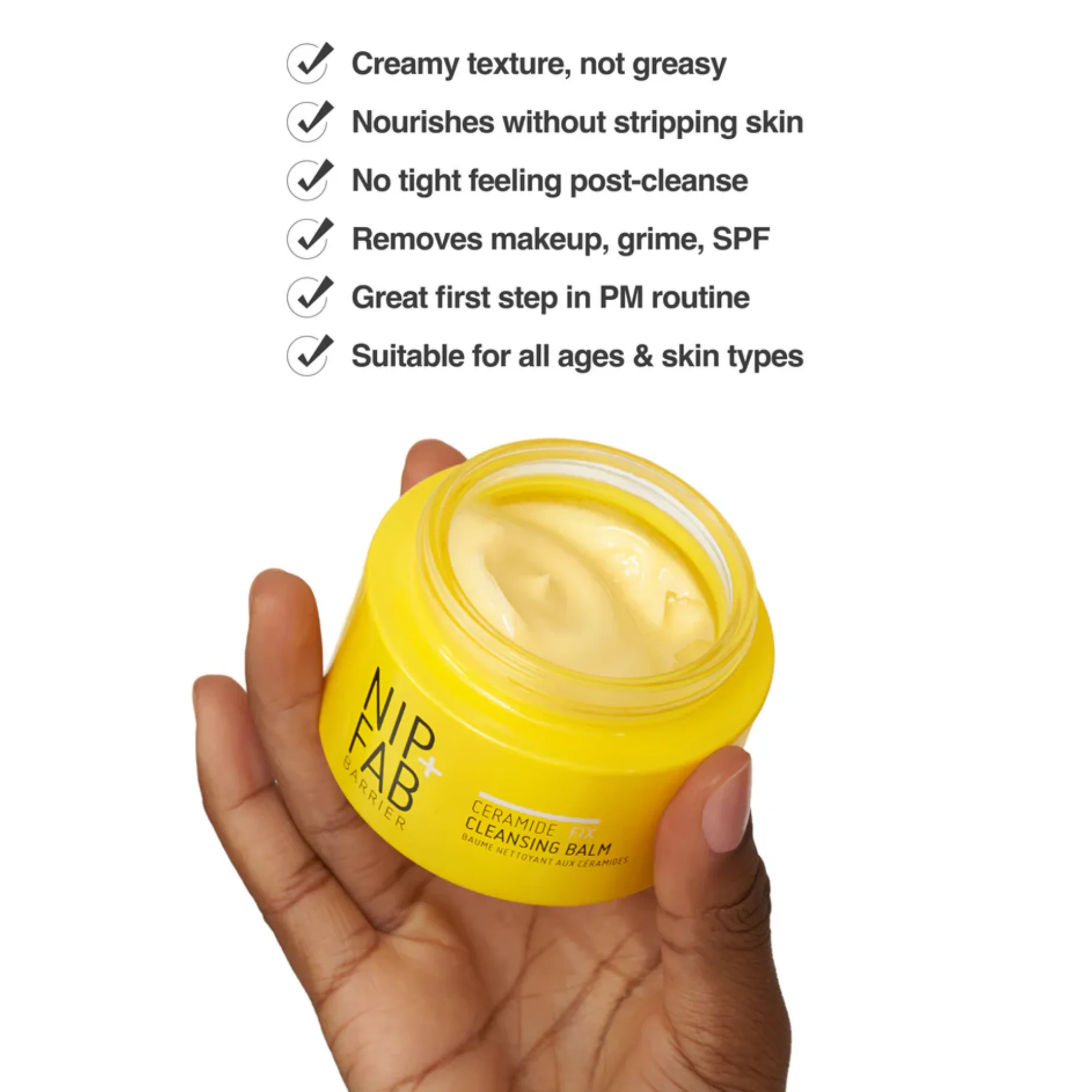 NIP+FAB - Ceramide Fix Replenishing Cleansing Balm - Image 5