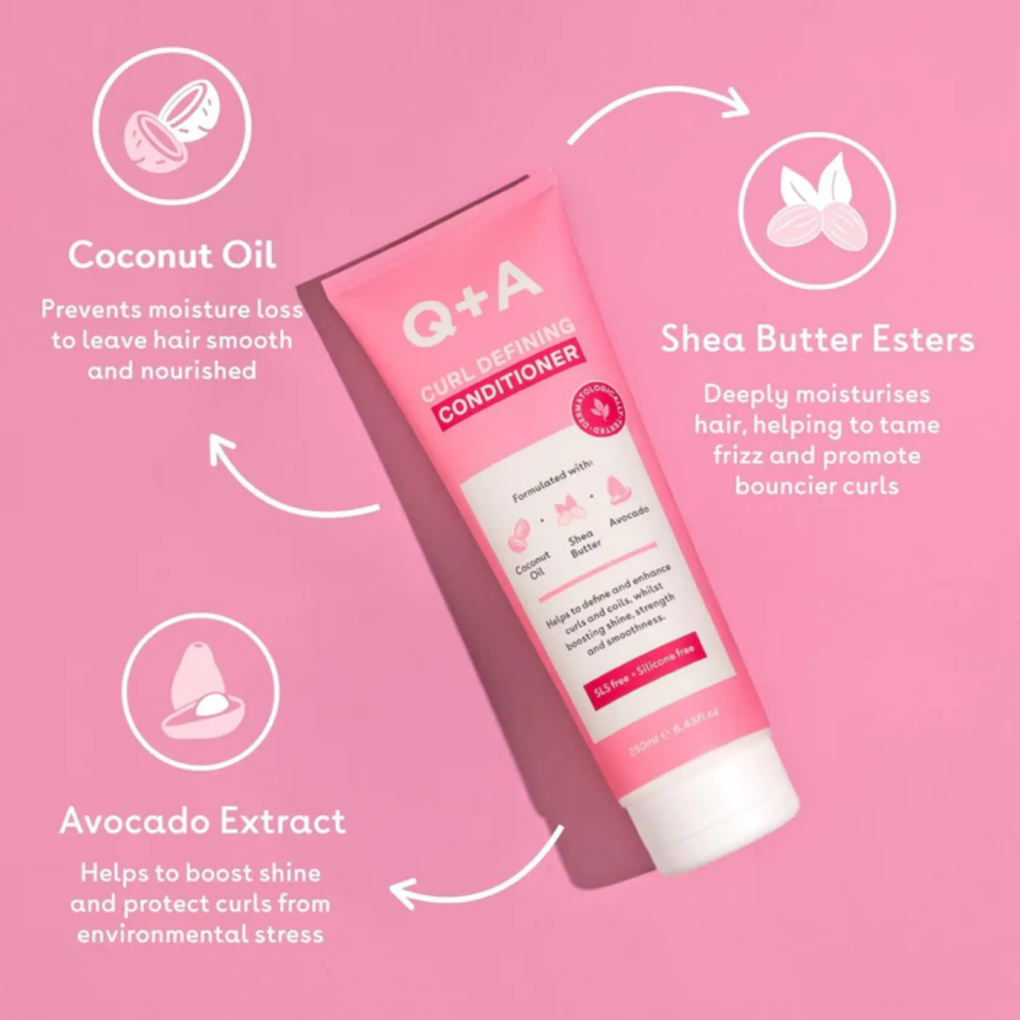 Q+A Curl Defining Conditioner - Image 3