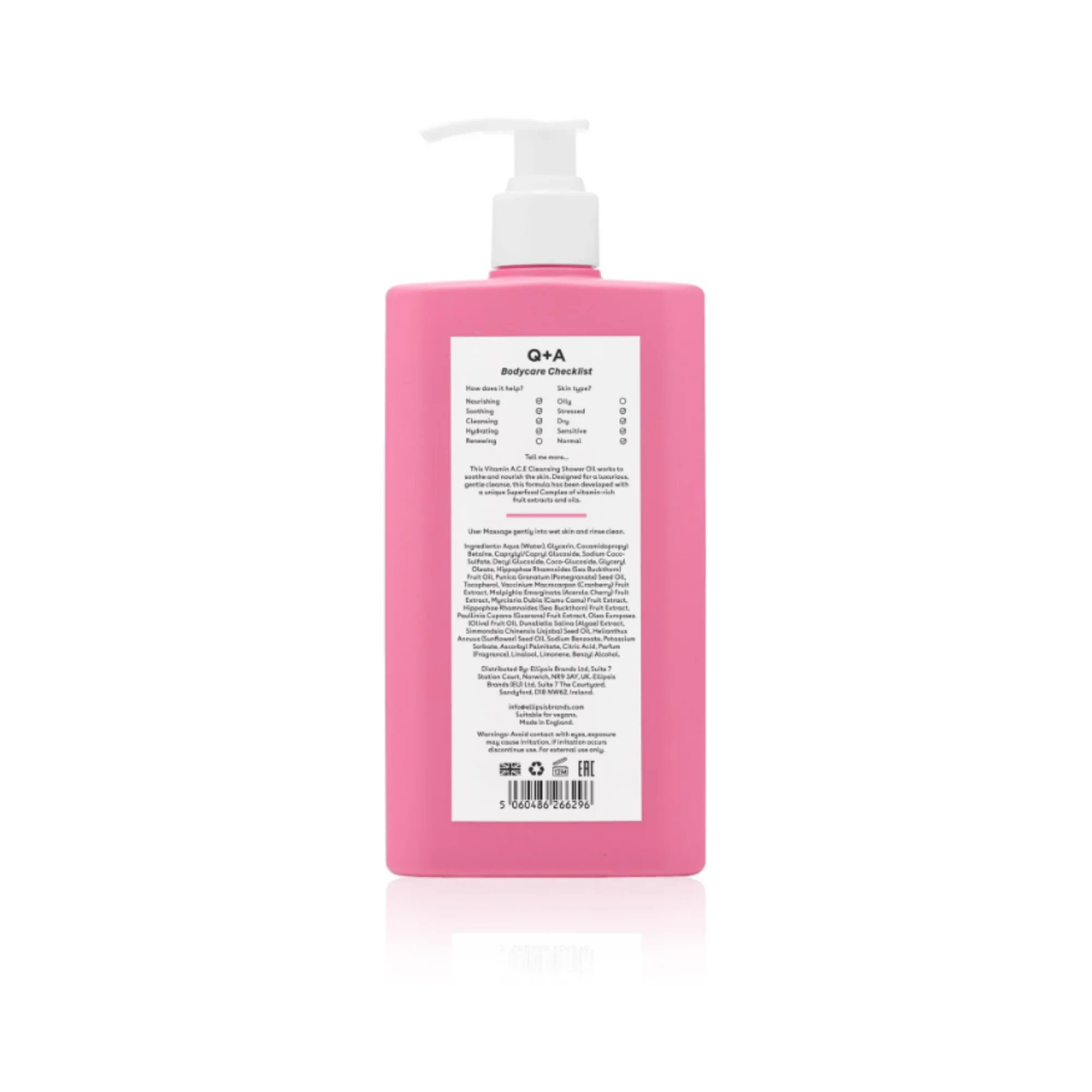 Q+A - Vitamin A.C.E Shower Oil - Image 2