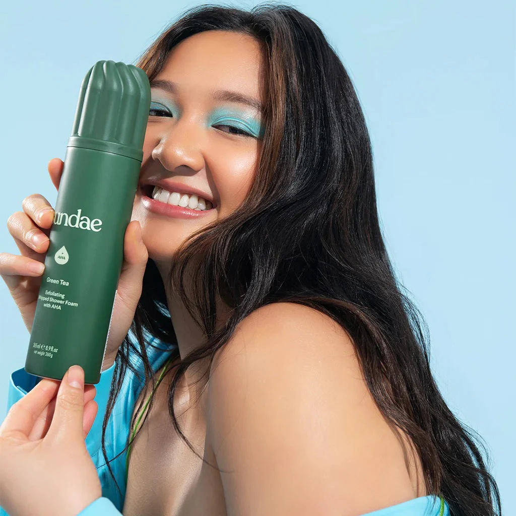 Sundae - Exfoliating Body Wash - Green Tea - Image 4