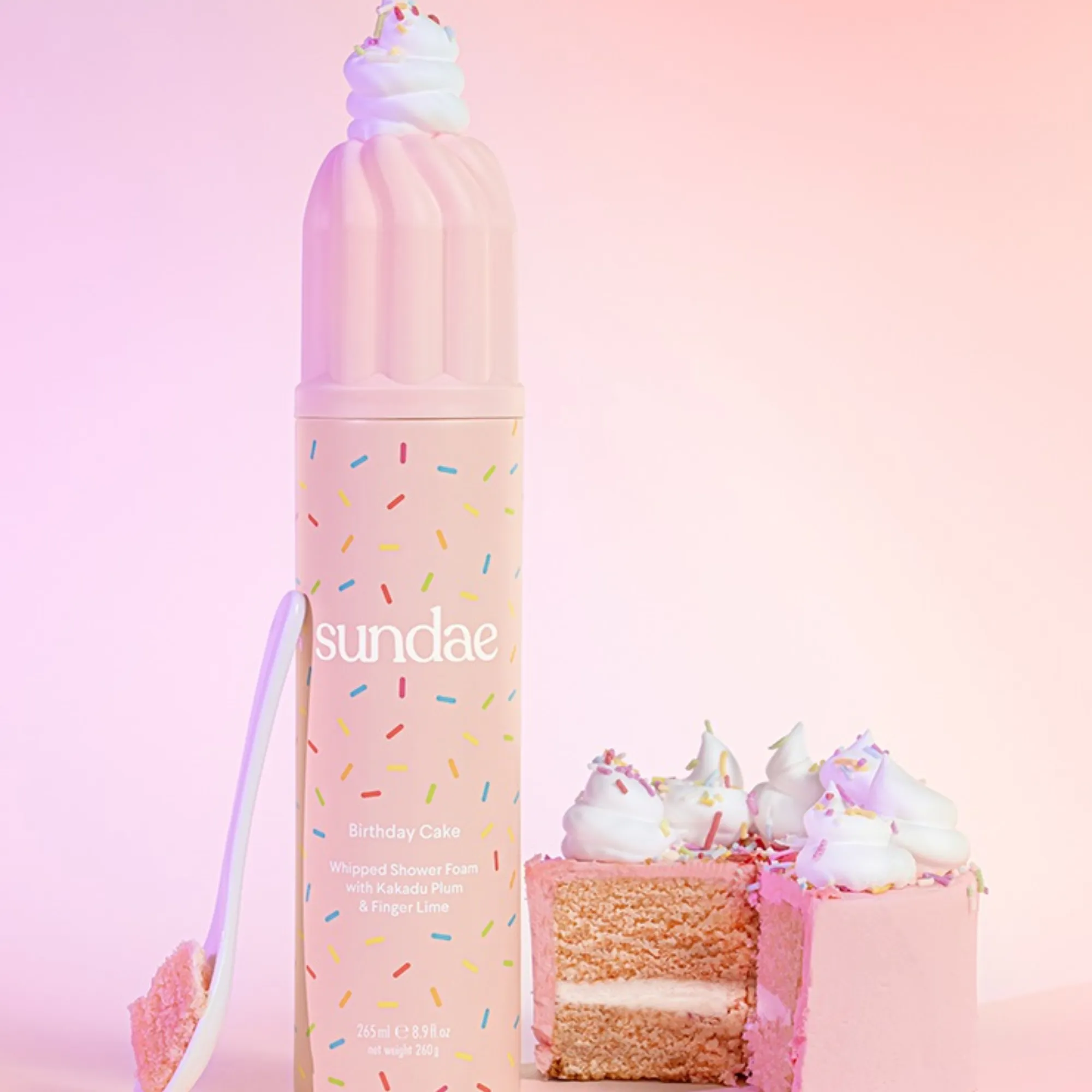 Sundae - Foaming Body Wash - Birthday Cake - Image 2