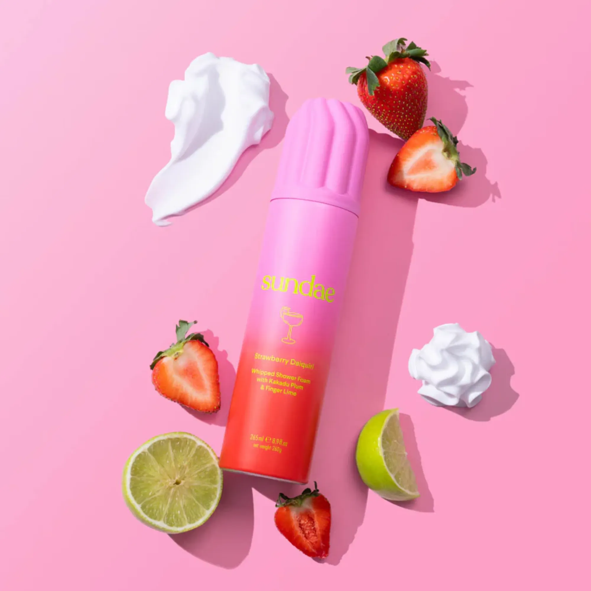 Sundae - Foaming Body Wash - Strawberry Daiquiri - Image 2