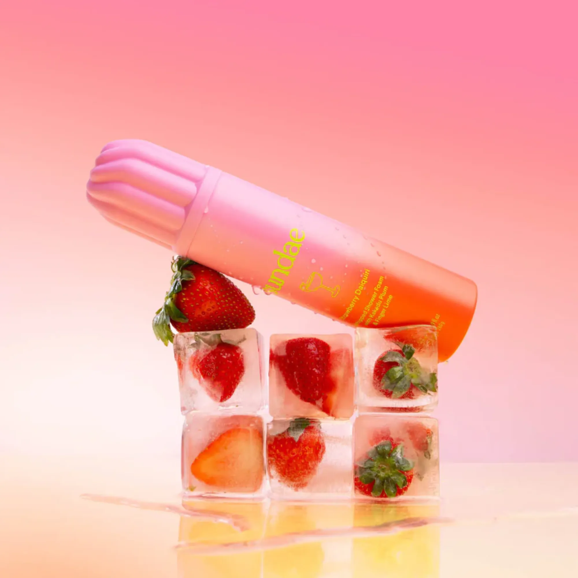 Sundae - Foaming Body Wash - Strawberry Daiquiri - Image 3