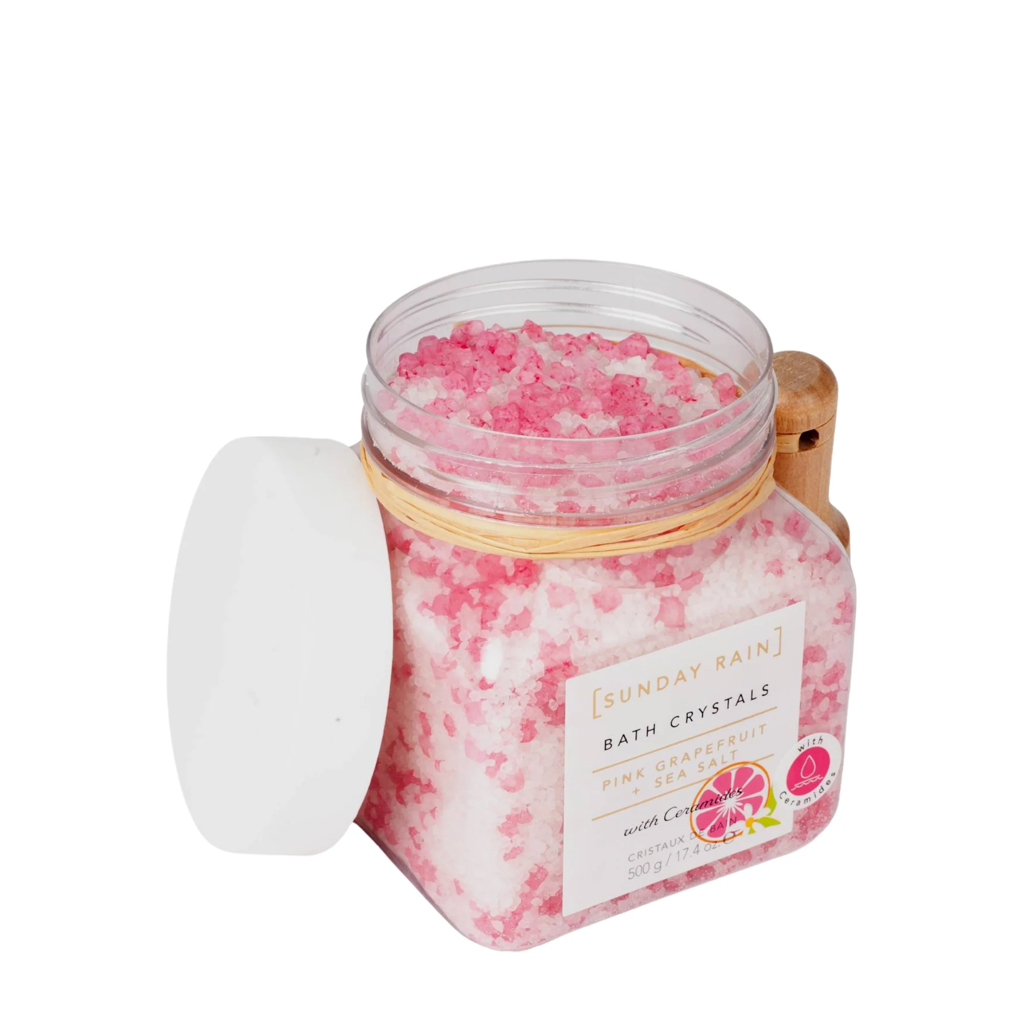 Sunday Rain - Pink Grapefruit & Sea Salt Bath Crystals - Image 2