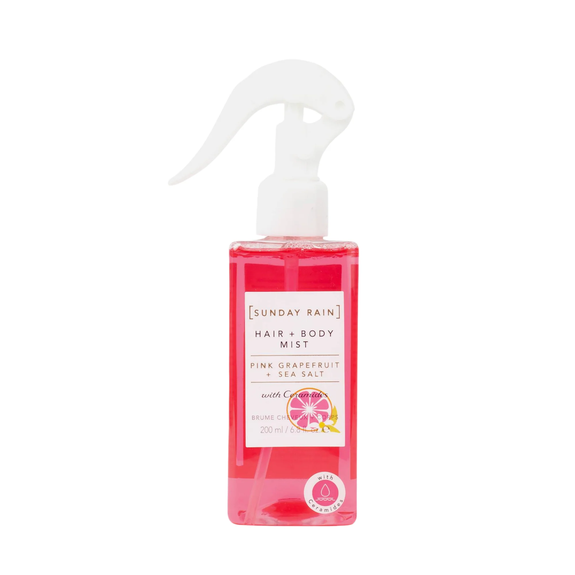 Sunday Rain - Pink Grapefruit & Sea Salt Hair & Body Mist