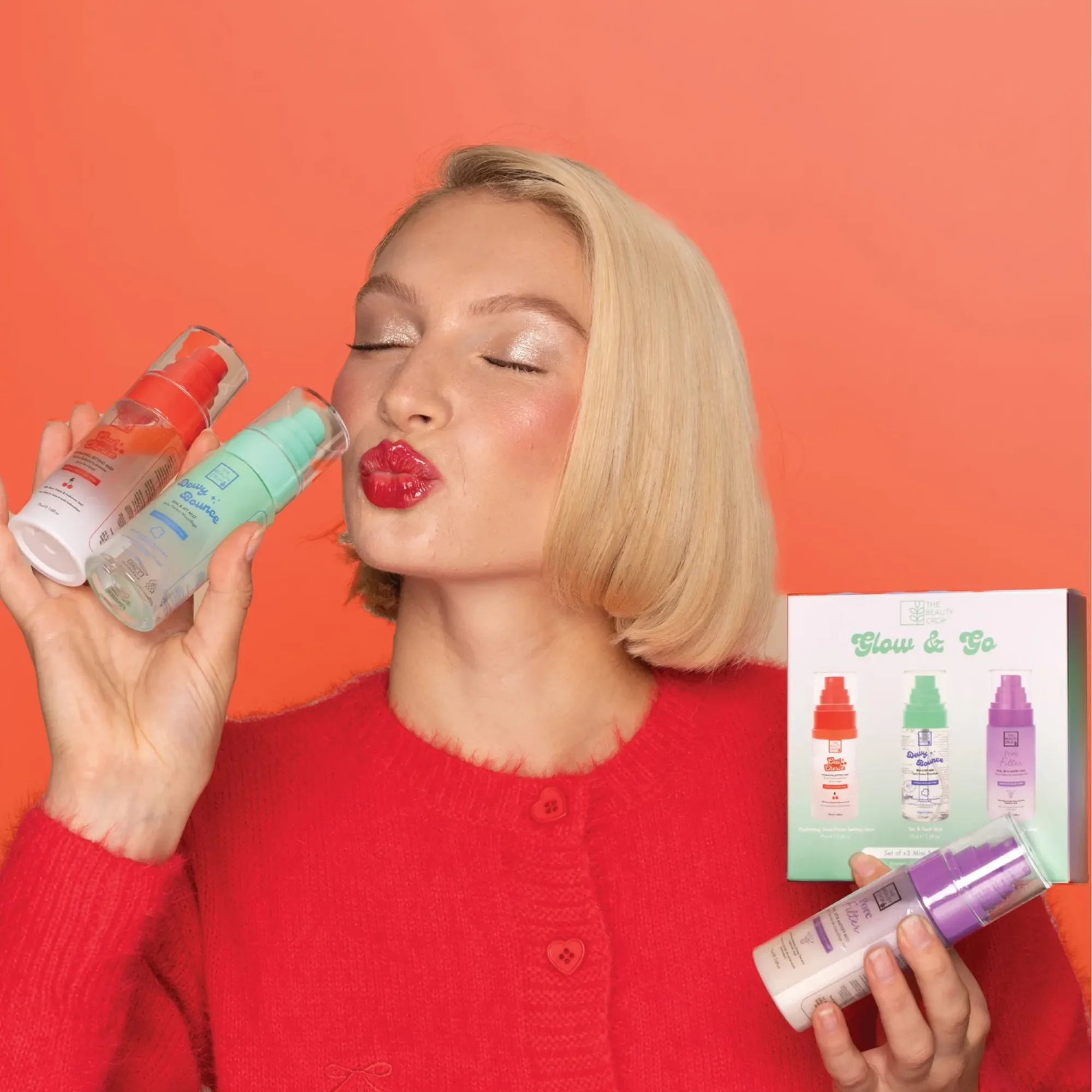 The Beauty Crop - Glow & Go Set - Mini Mist Trio - Image 2
