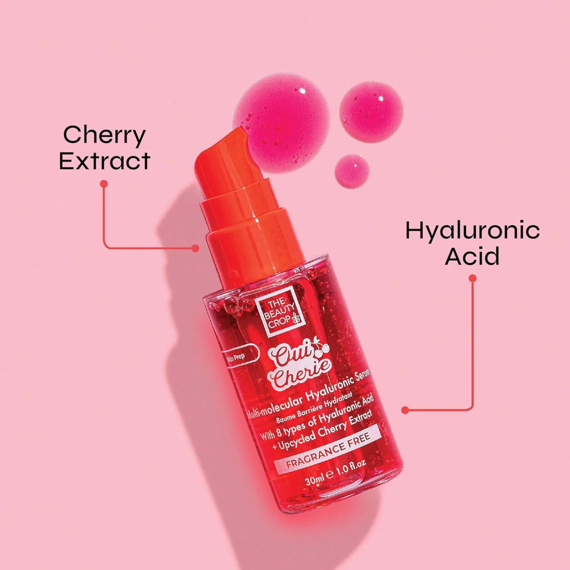 The Beauty Crop - Oui Cherrie Hyaluronic Acid Serum - Image 2