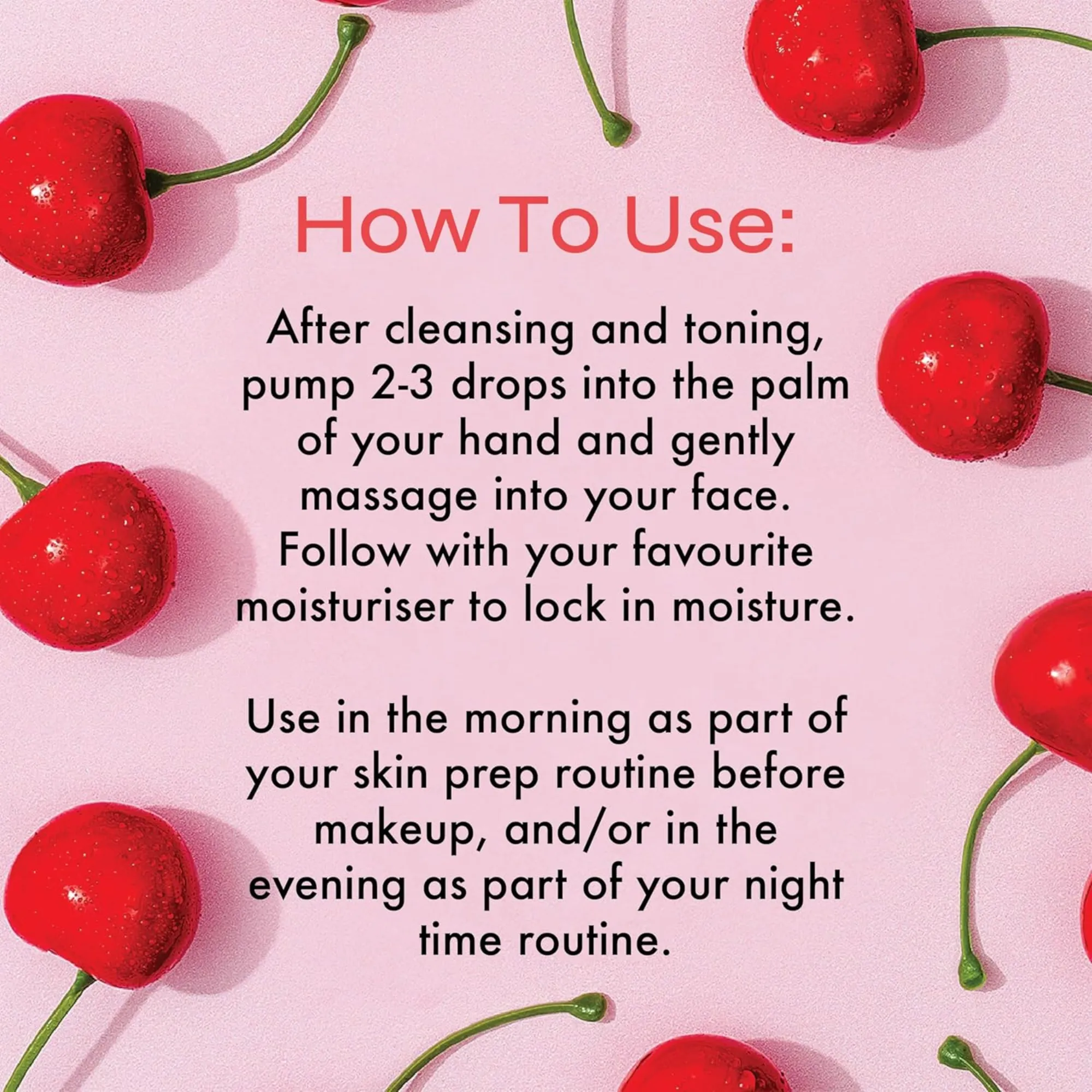 The Beauty Crop - Oui Cherrie Hyaluronic Acid Serum - Image 3