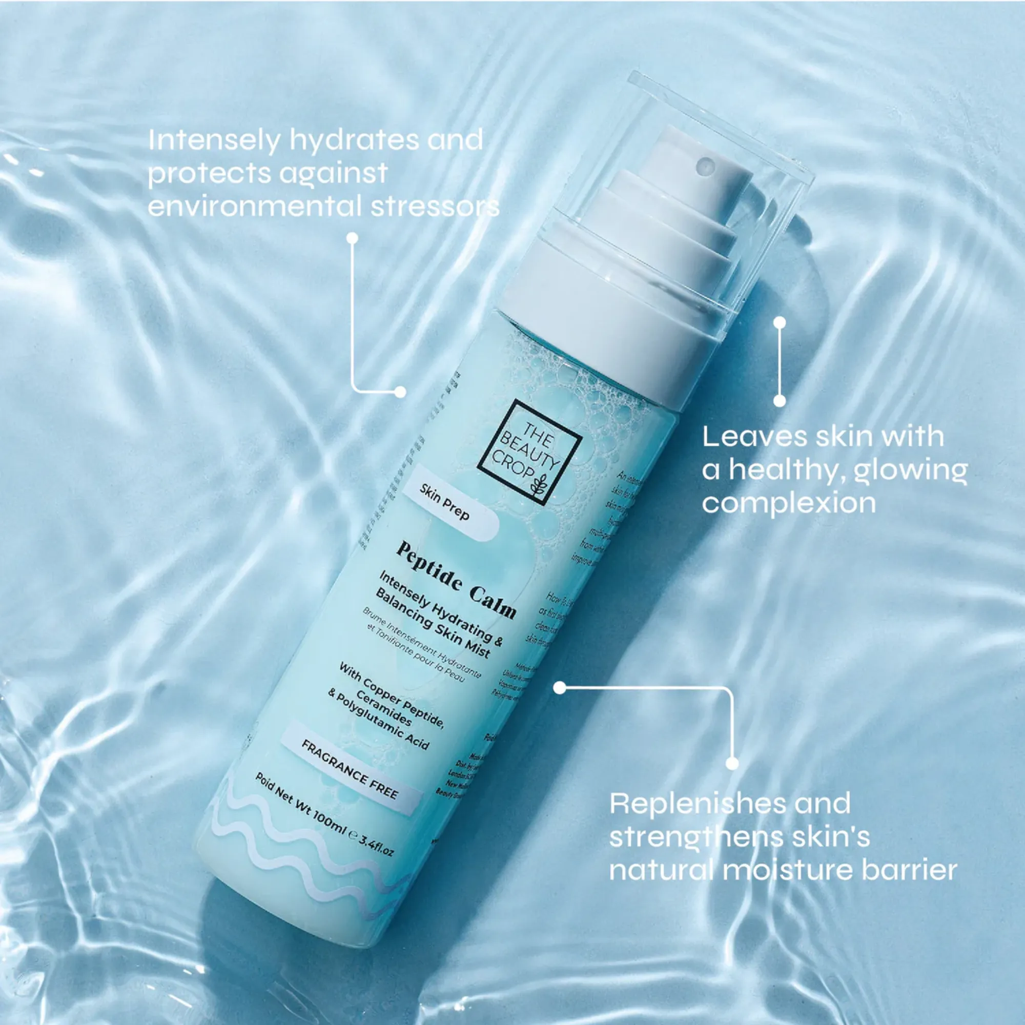 The Beauty Crop - Peptide Calm Skin Mist - Image 3
