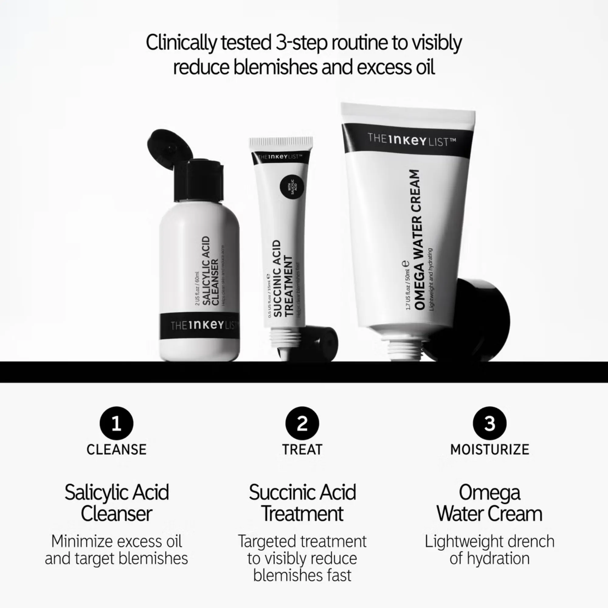 The Inkey List - Clearer Skin Starts Here Set - Image 3